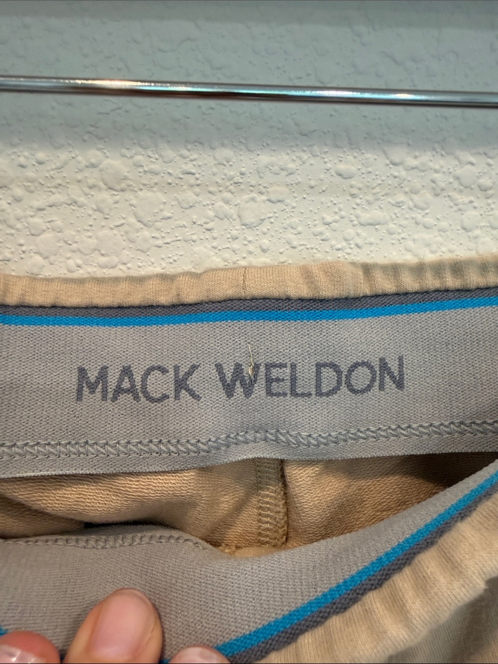 Mack Weldon Drawstring Joggers - Tan - Picture 3 of 9